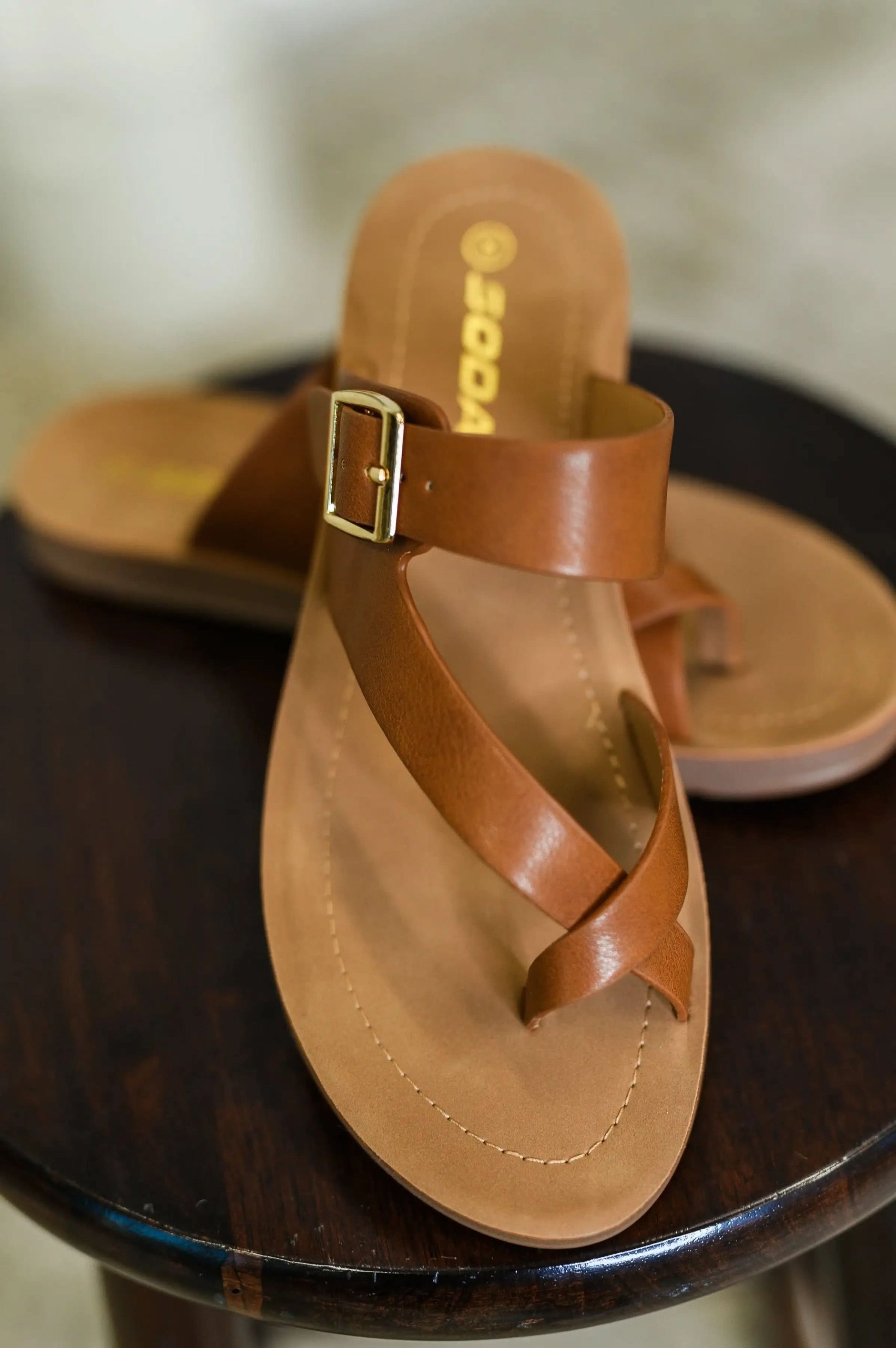 Canyon Walk Slip on Sandals in Storm Tan - SwagglyLife Home & Fashion